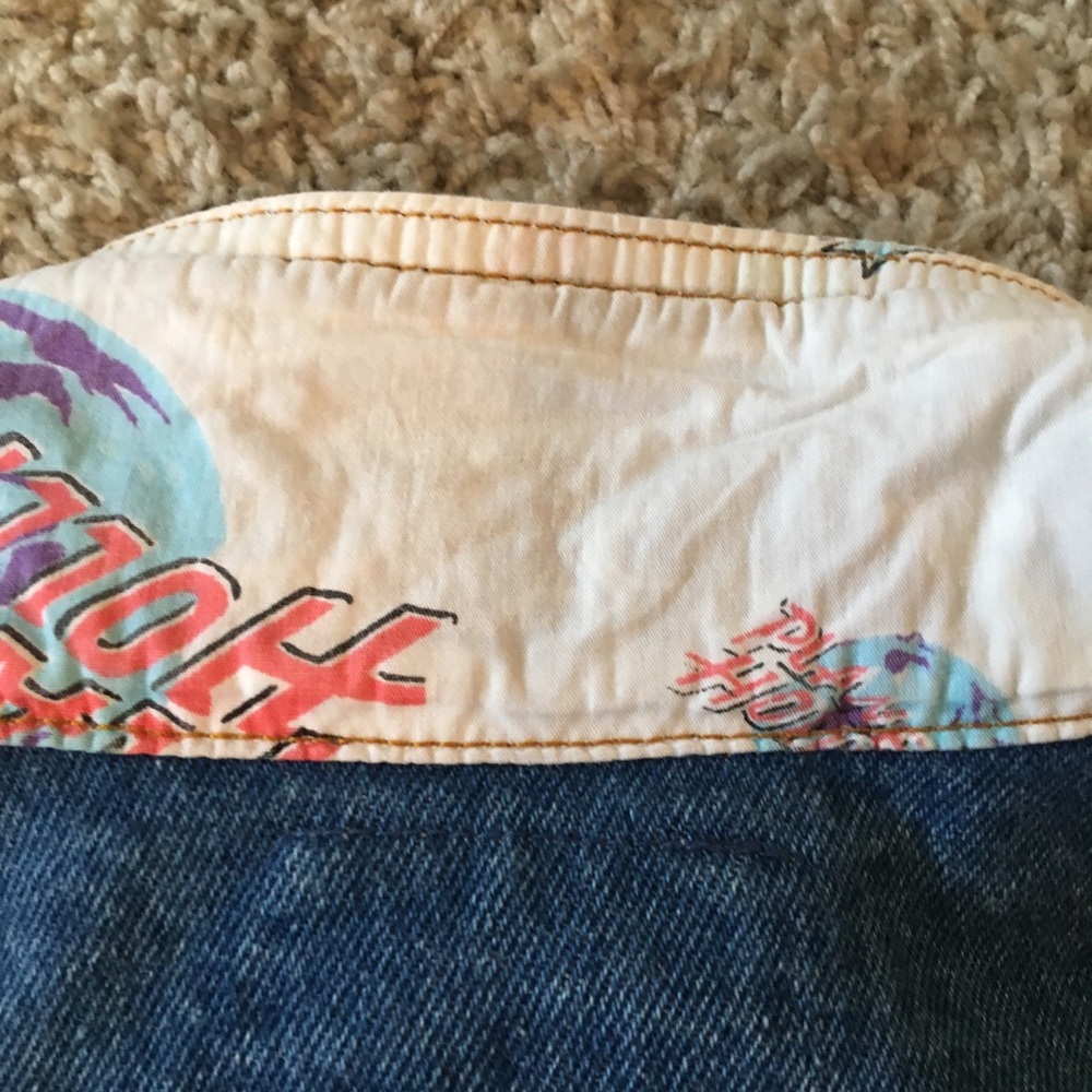 Vintage Plant Hollywood Reno Jean Jacket - Picture 5 of 6